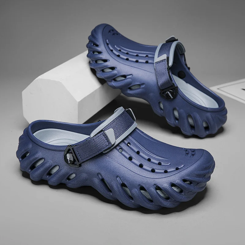Title 4, Sommer Herren Casual Plateau-Slippers. Bequeme ...