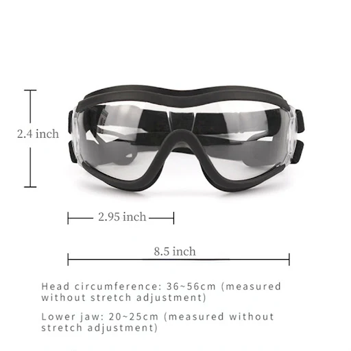 Adjustable Pet Dog Sunglasses Anti-UV Sun Glasses Eye Wear Protection Waterproof Windproof Sunglasses Pet Dog Supplies