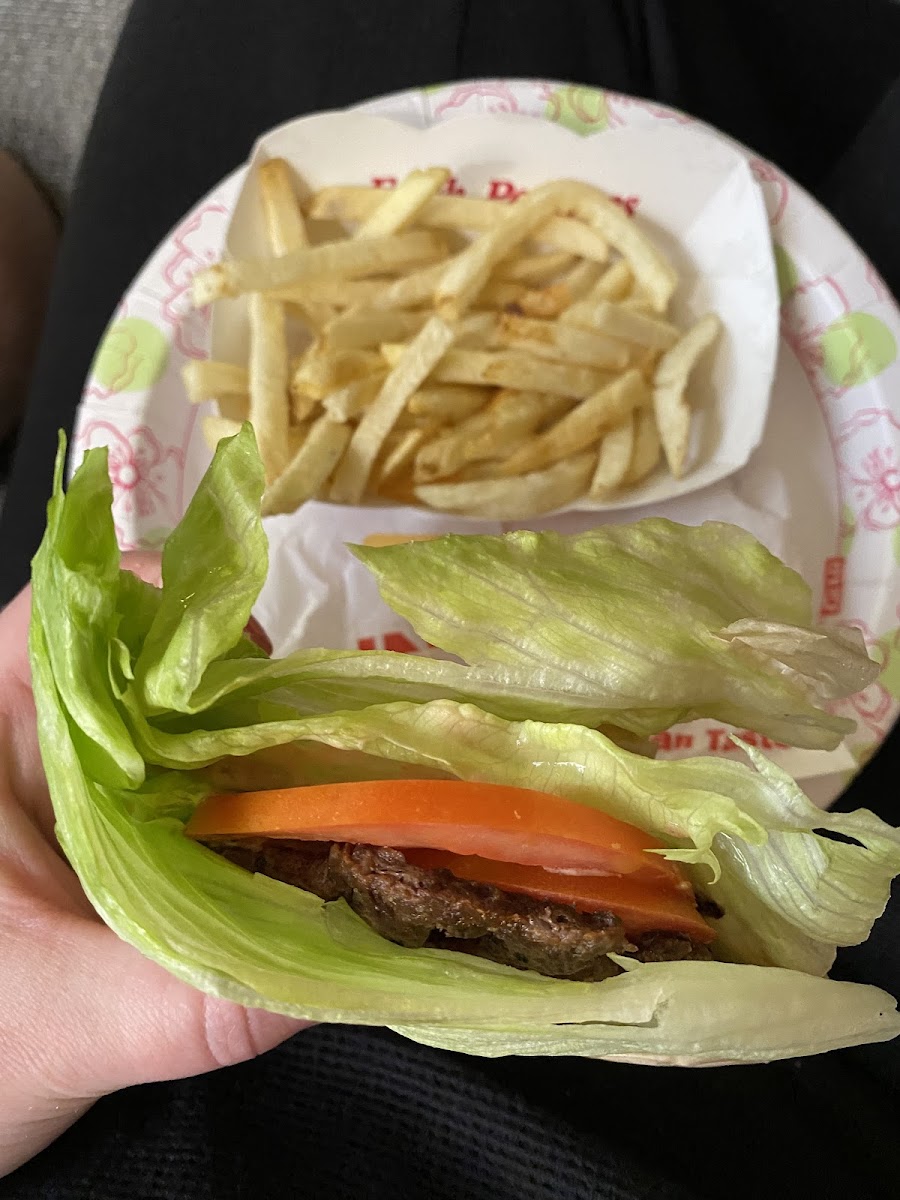 Gluten-Free at In-N-Out Burger