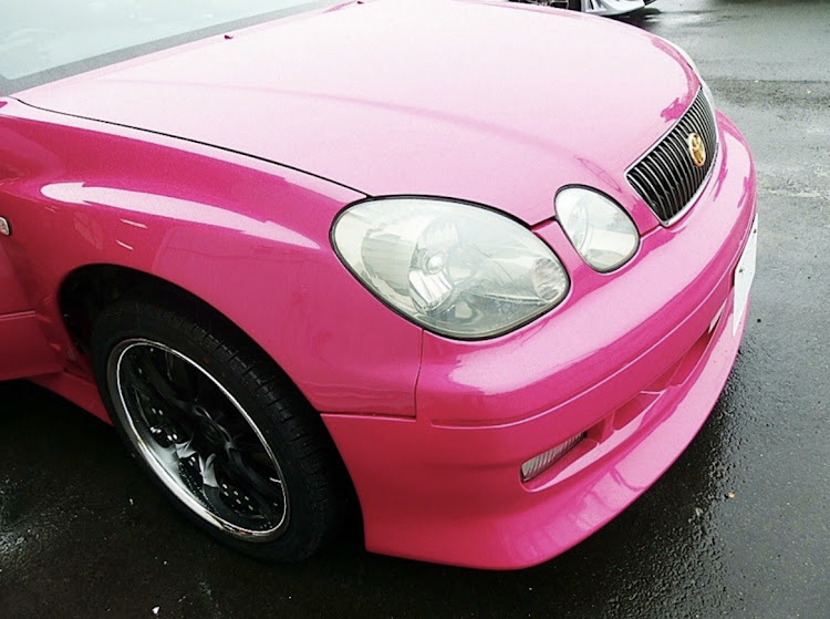 アリストのピンク・JZS161に関するカスタム事例の投稿画像3枚目