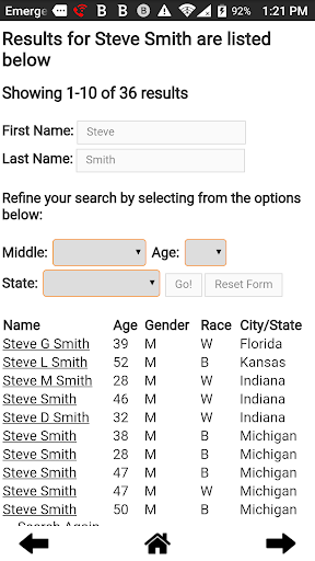 County Jail Inmate Search screenshot #4