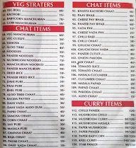 Sai Jagannath Food and Chats Point menu 3