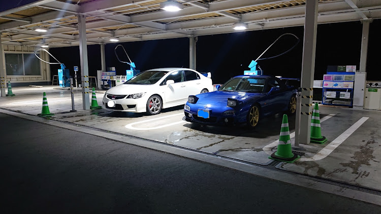 RX-7のシビック・洗車・66666キロ・走行距離ゾロ目に関するカスタム事例の投稿画像1枚目