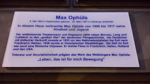 Geburtshaus von Max Ophüls