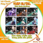 <45 Mẫu>Lót Chuột Máy Tính Anime Game Genshin Impact Kích Cỡ Bàn Di Chuột Lớn 20X24Cm Chất Liệu Mouse Pad Bằng Cao Su