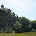 Parc des Buttes Chaumont in Paris, France 