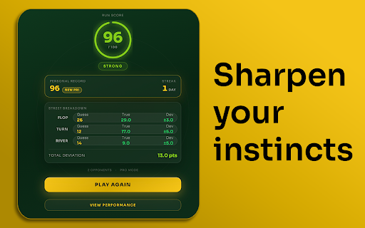 EHS Poker Trainer screenshot 3