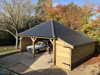 Oak Framed Timber Garage  album cover