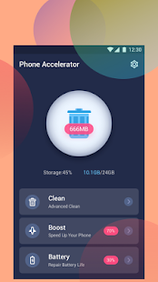 Phone Accelerator - Free Cleaner , Booster