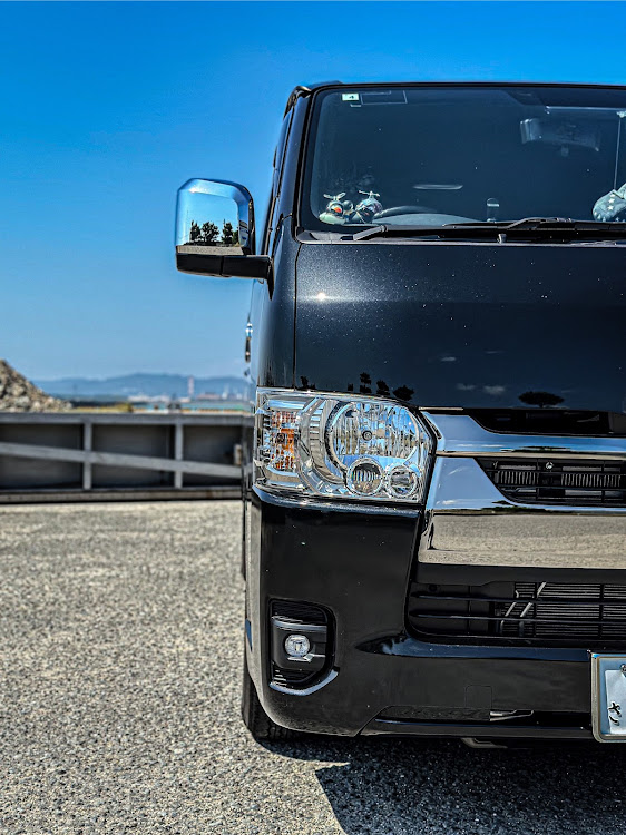ハイエースバンの200系ハイエース・お盆休み最終日・ドライブ・DIY・ラバースプレー塗装に関するカスタム事例の投稿画像6枚目