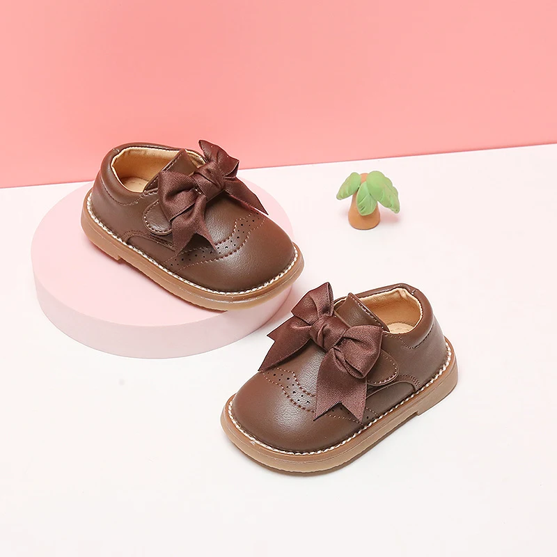 Title 4, Chaussures en cuir petites filles printemps été...