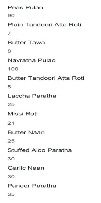 Lajwaab Foods menu 