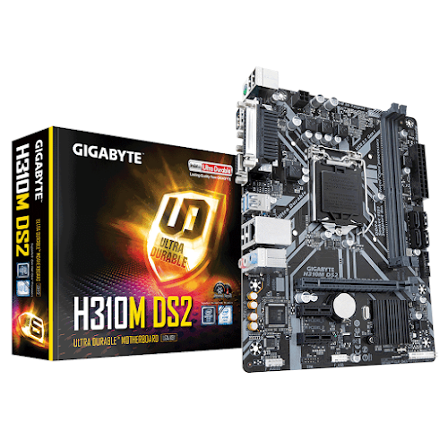 Bo mạch chính/ Mainboard Gigabyte H310M-DS2 - Hàng trưng bày