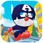 3D Captain Cat Subway Run Apk