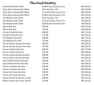 The Meal Factory menu 2