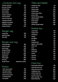 Blackmode Cafe menu 5