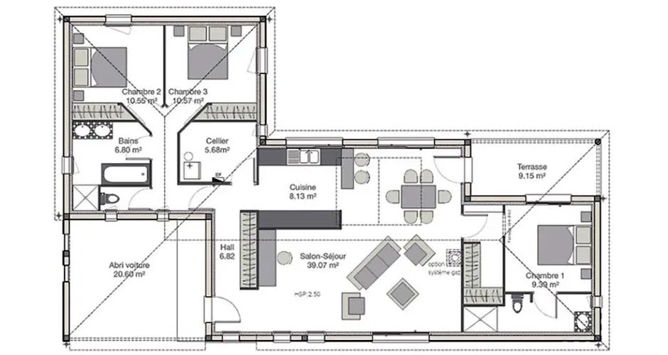 Vente maison neuve 4 pièces 100 m² à Saint-Geours-de-Maremne (40230), 395 000 €