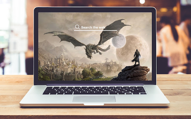 Elder Scrolls Online Elsweyr New Tab Theme