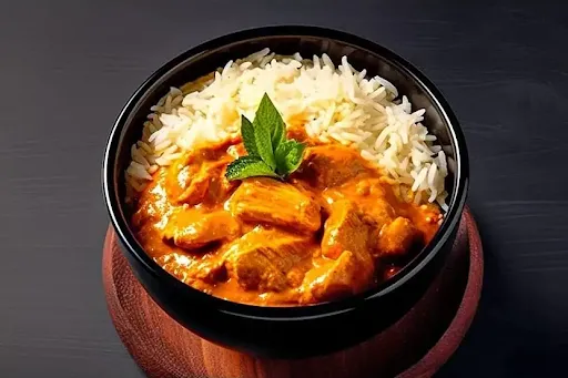 Butter Chicken Rice Bowl