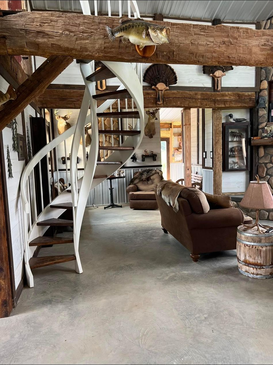 Hunting Lodge Barndominium by Tay Baronowski