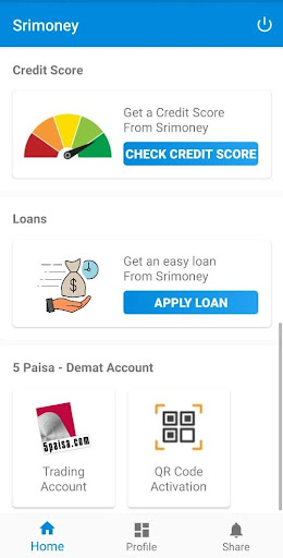 SRIMONEY - AEPS, DMT, DEMAT, SIP, LOAN Services