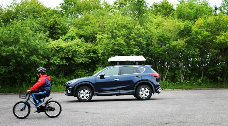 CX-5の自転車・ストライダー・標津サーモンパーク・息子・娘に関するカスタム事例の投稿画像1枚目
