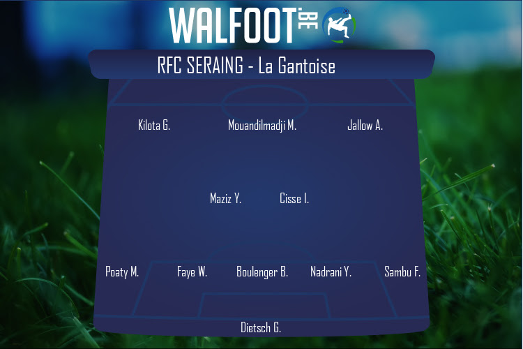 Composition RFC Seraing | RFC Seraing - La Gantoise (07/11/2021)