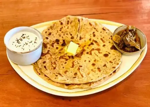 Mooli Pyaz Paratha