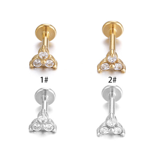 Title 2, Human Body Piercing Accessories Ear Studs