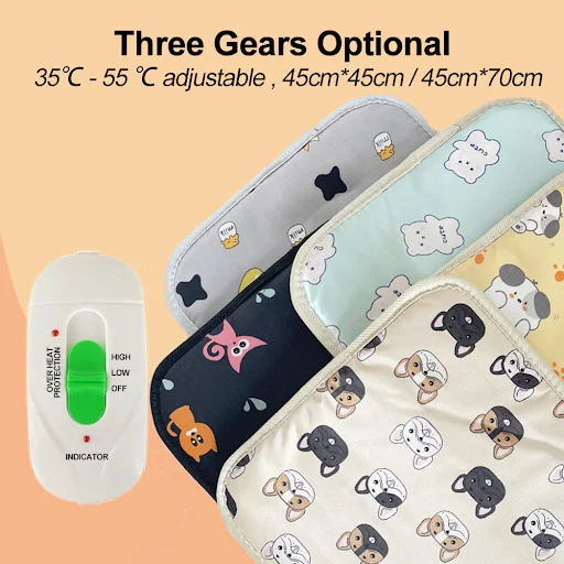 Electric Blanket for Dogs in Winter Heating Pad for Puppies Pet Cats Dog Bed House Heating Mat for Kitten Pet itmes Drop