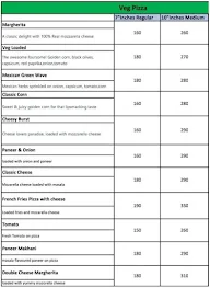 The Fiery Pizza N Grill menu 3