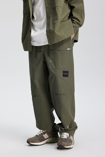 Title 9, Vintage Splash Ink Loose Cargo Pants Mens Clot...