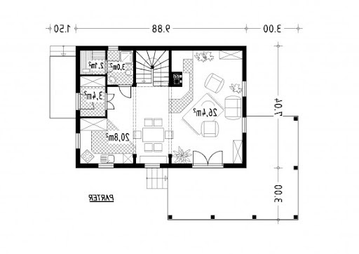 L-116-2 - Rzut parteru