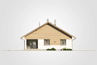 Bursztyn V Sz - Elewacja tylna