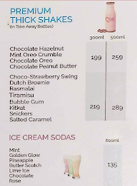 Gianis Ice Cream menu 2