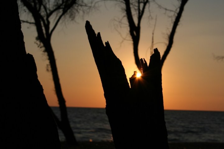 tramonto d'autunno di poker