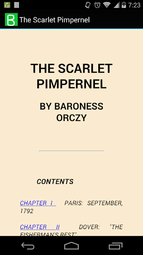 The Scarlet Pimpernel