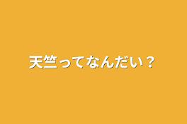 天竺ってなんだい？