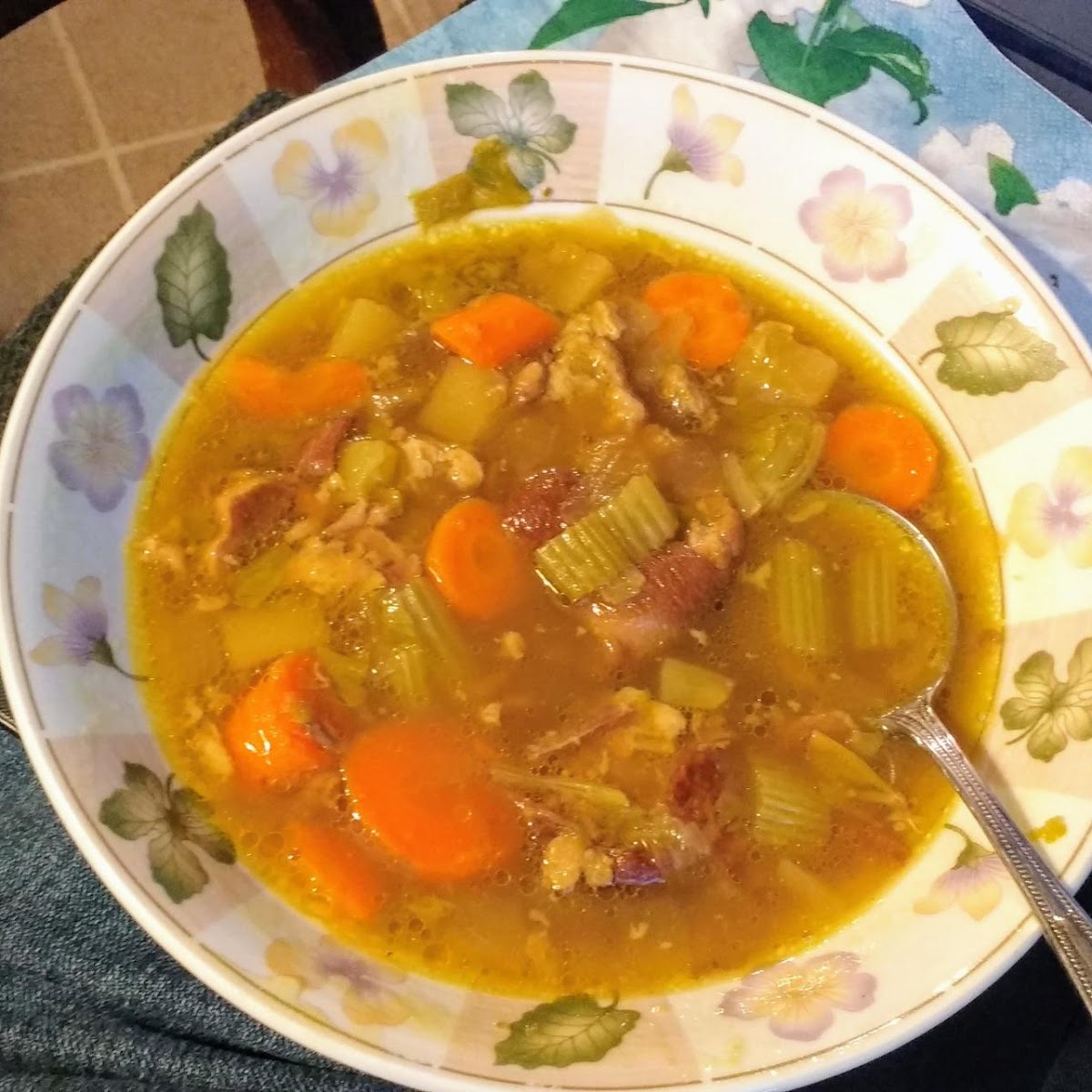 Crock Pot Express Split Pea Soup · The Typical Mom