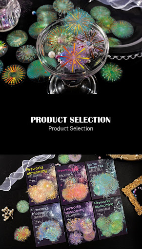 Title 8, Romantic Fireworks Theme Journal Decorative Sti...