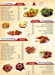 Fast Feast menu 1