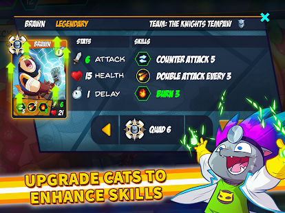 Tap Cats: Epic Card Battle (CCG) Screenshot