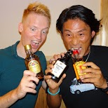 I brought Canadian alcohol for my Japanese friends to try out in Tokyo in Tokyo, Japan 