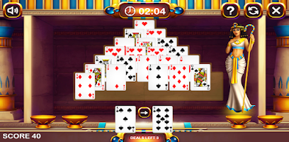 Cleo's Solitaire Pyramid Quest Screenshot