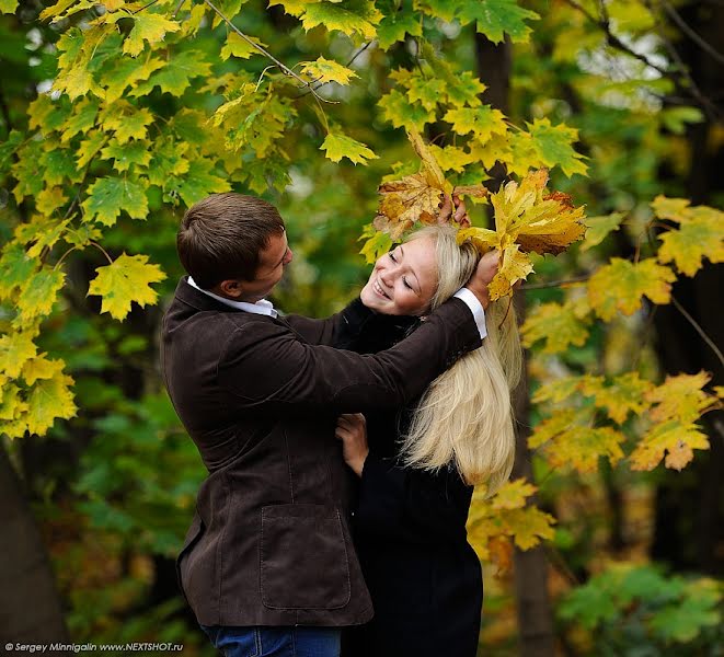 Hochzeitsfotograf Sergey Minnigalin (nextshot). Foto vom 30. November 2012