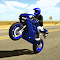 „Extreme Motorbike Driving Game“ elemento logotipo vaizdas