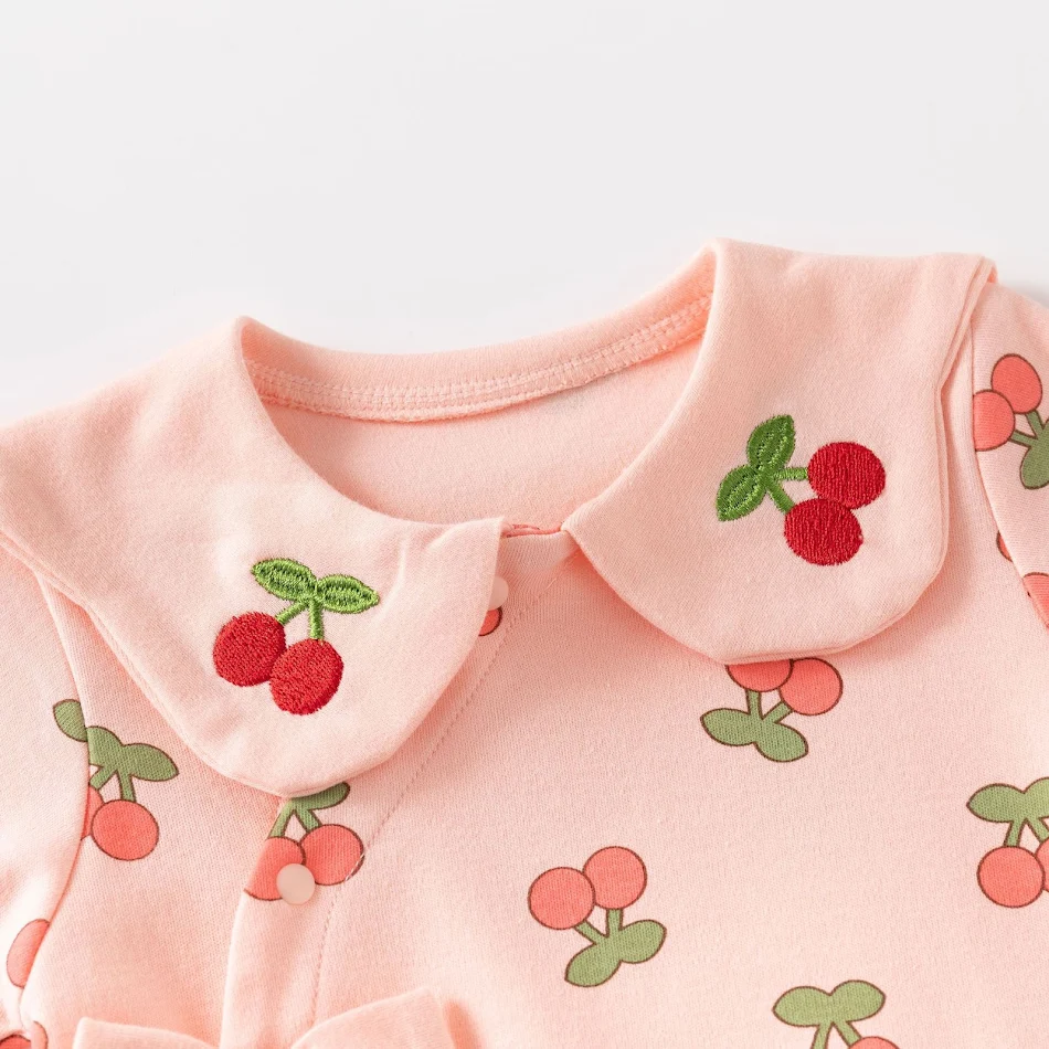 Romper Cotton Long Sleeve Toddler Rompers Jumpsuit