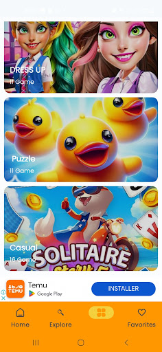 Screenshot All Games in one app