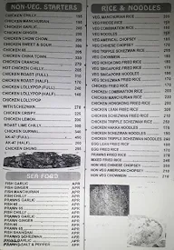 Padmashree menu 8