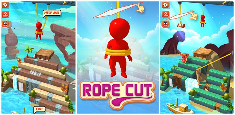 Rope Cut - Rescue Hero